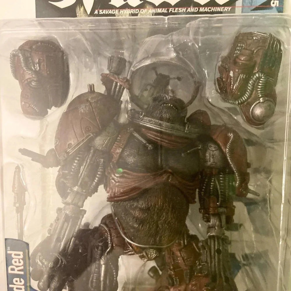 Vintage  1999 Techno Spawn Code Red Series 15 McFarlane Action Figure Gorilla - Picture 3 of 16